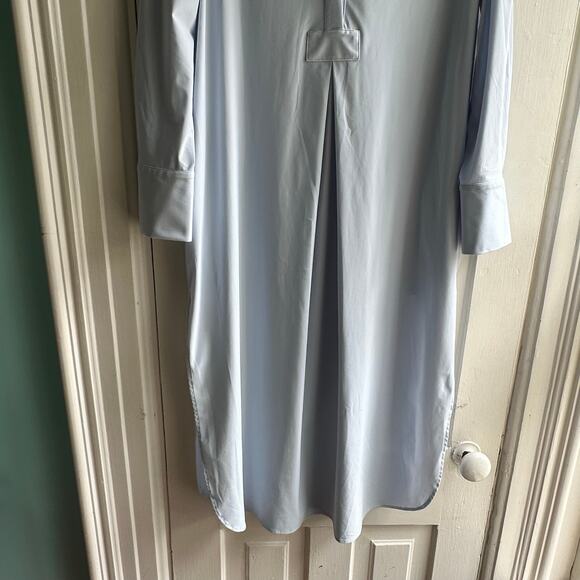 ONA by Yoon Chung Oversized Tropez Shirtdress Sky Blue - Picture 5 of 8